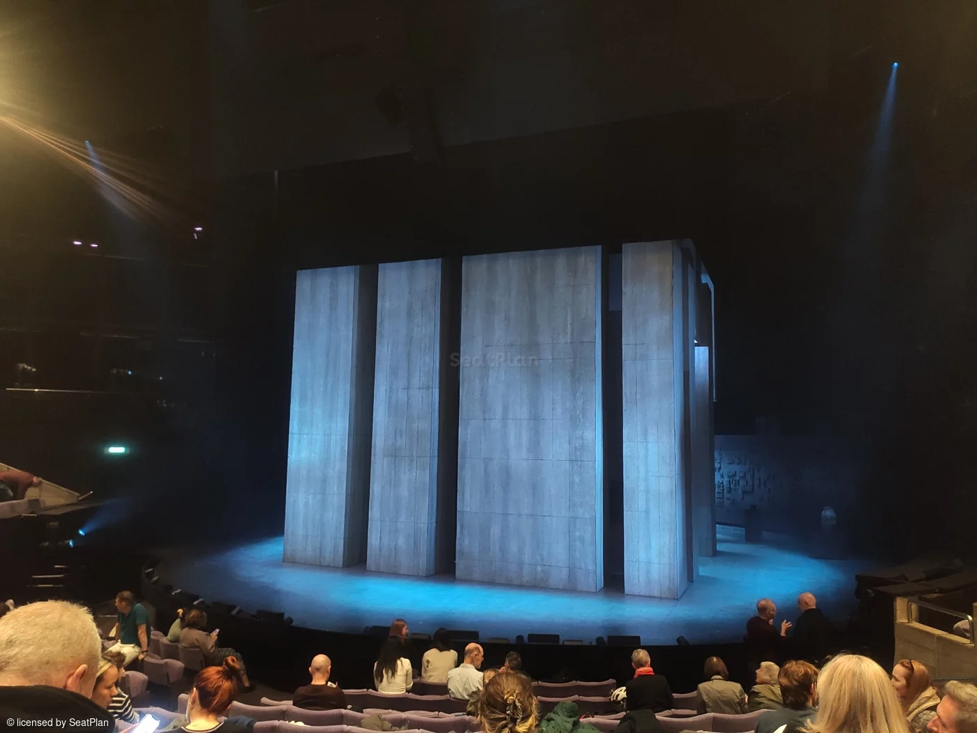 National Theatre - Olivier Stalls M19 view from seat photo