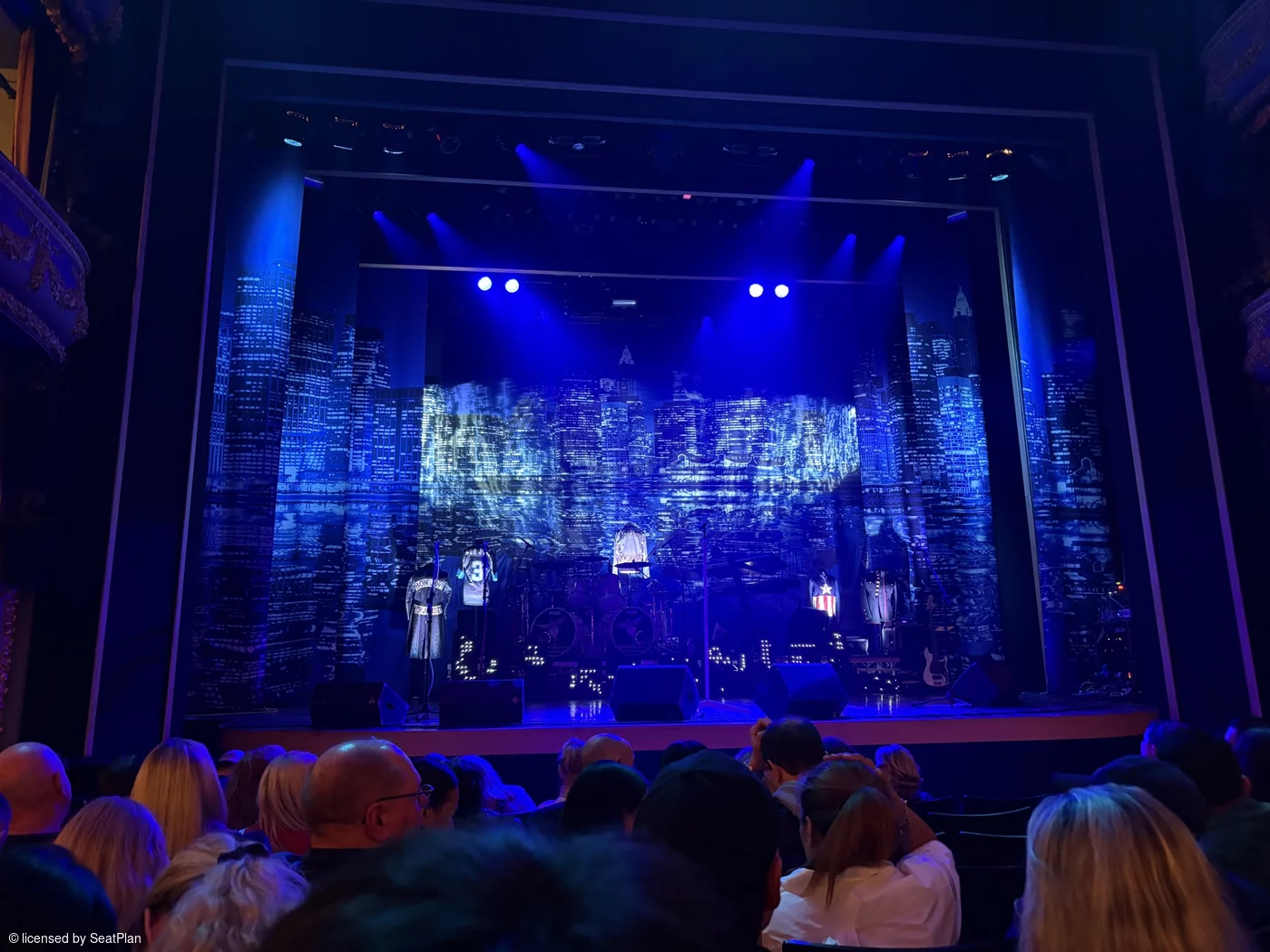 Aldwych Theatre Stalls G16 view from seat photo