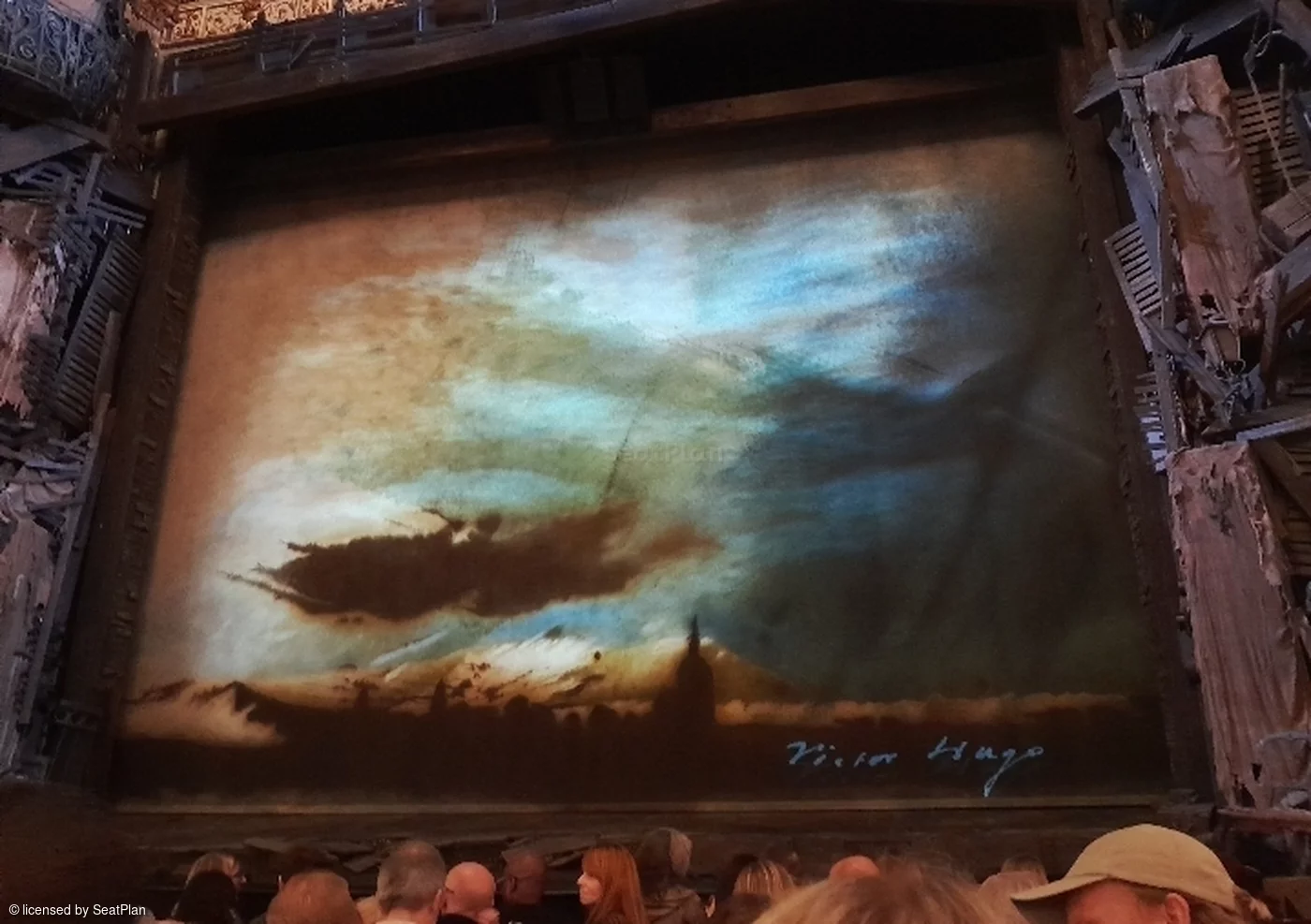 Sondheim Theatre Stalls G10 view from seat photo