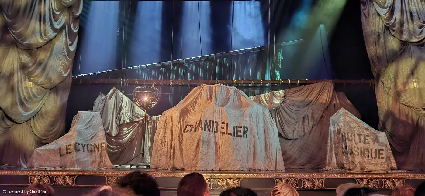 His Majesty's Theatre Stalls D21 view from seat photo