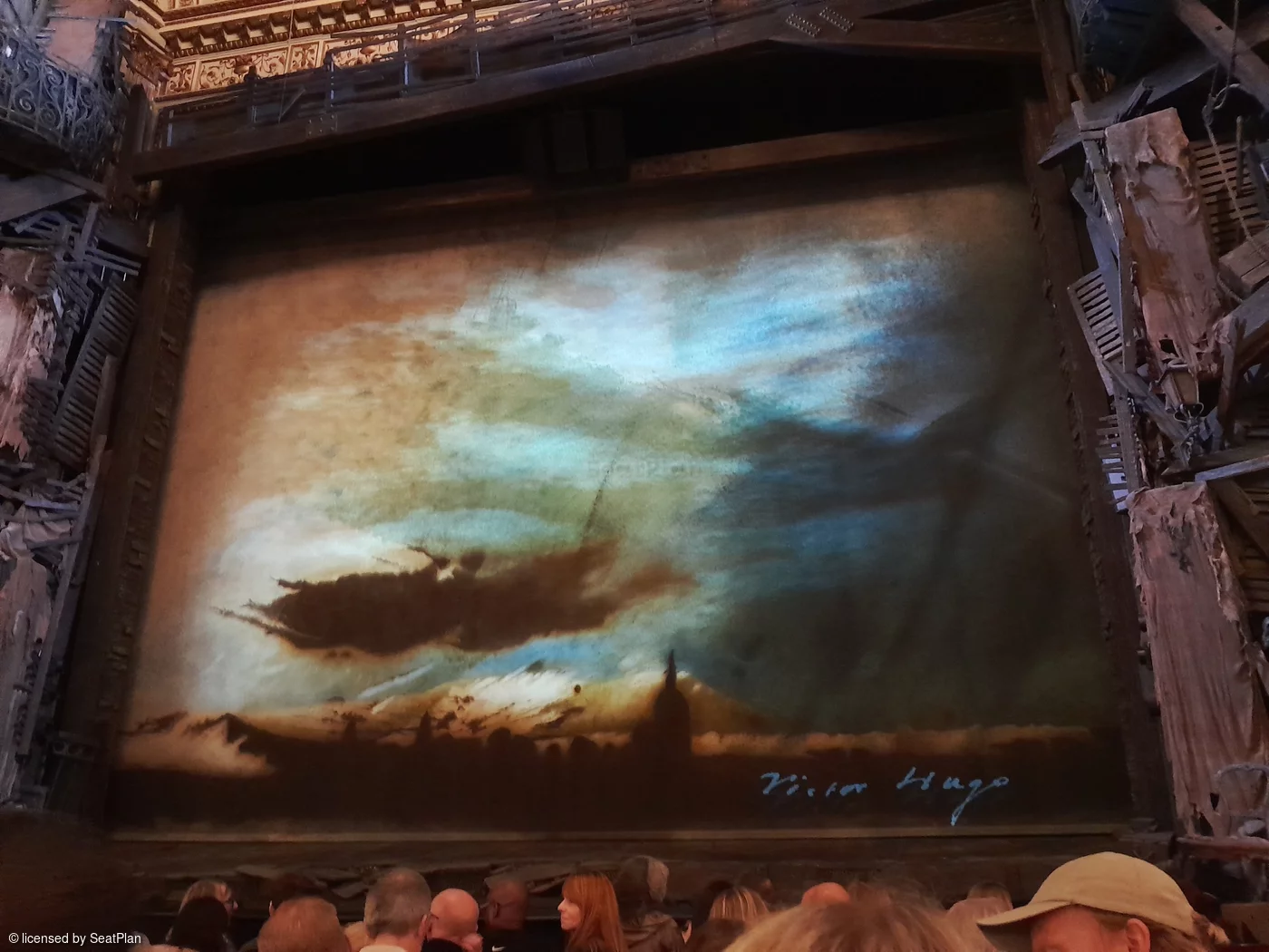 Sondheim Theatre Stalls G9 view from seat photo