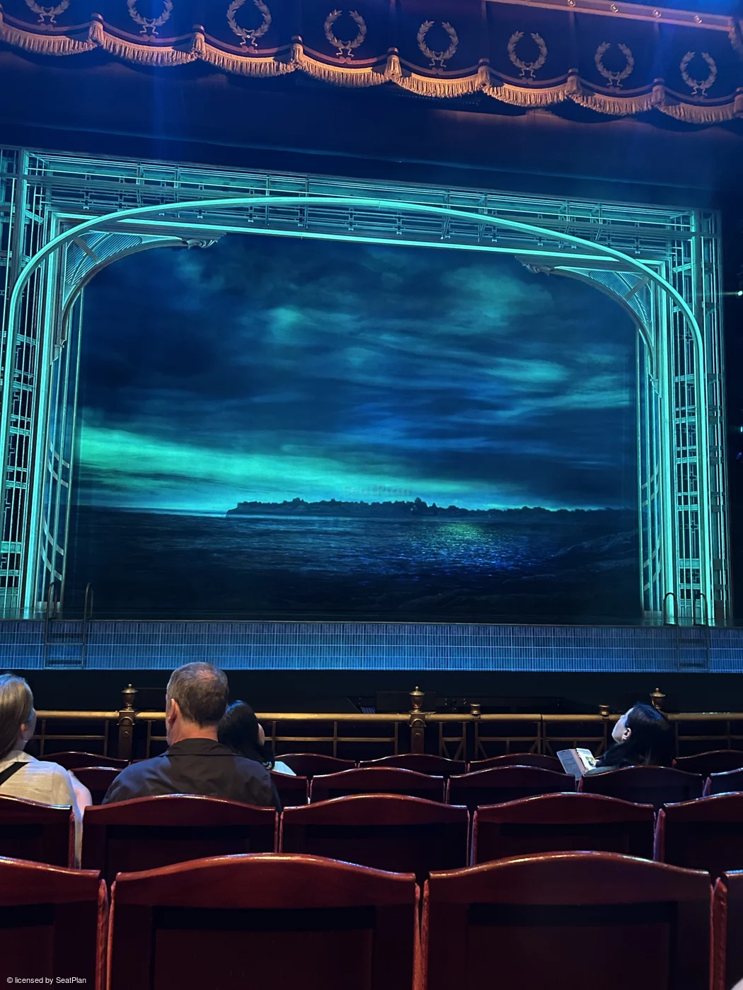 London Coliseum Stalls F24 view from seat photo