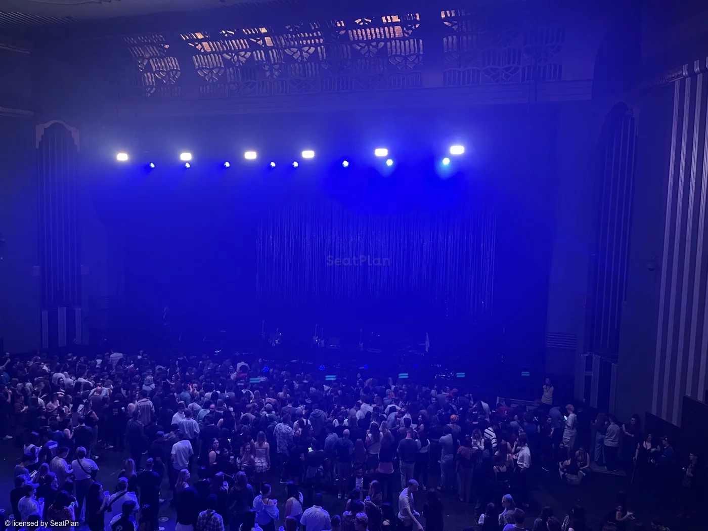 Eventim Apollo Circle Block 8 A47 view from seat photo