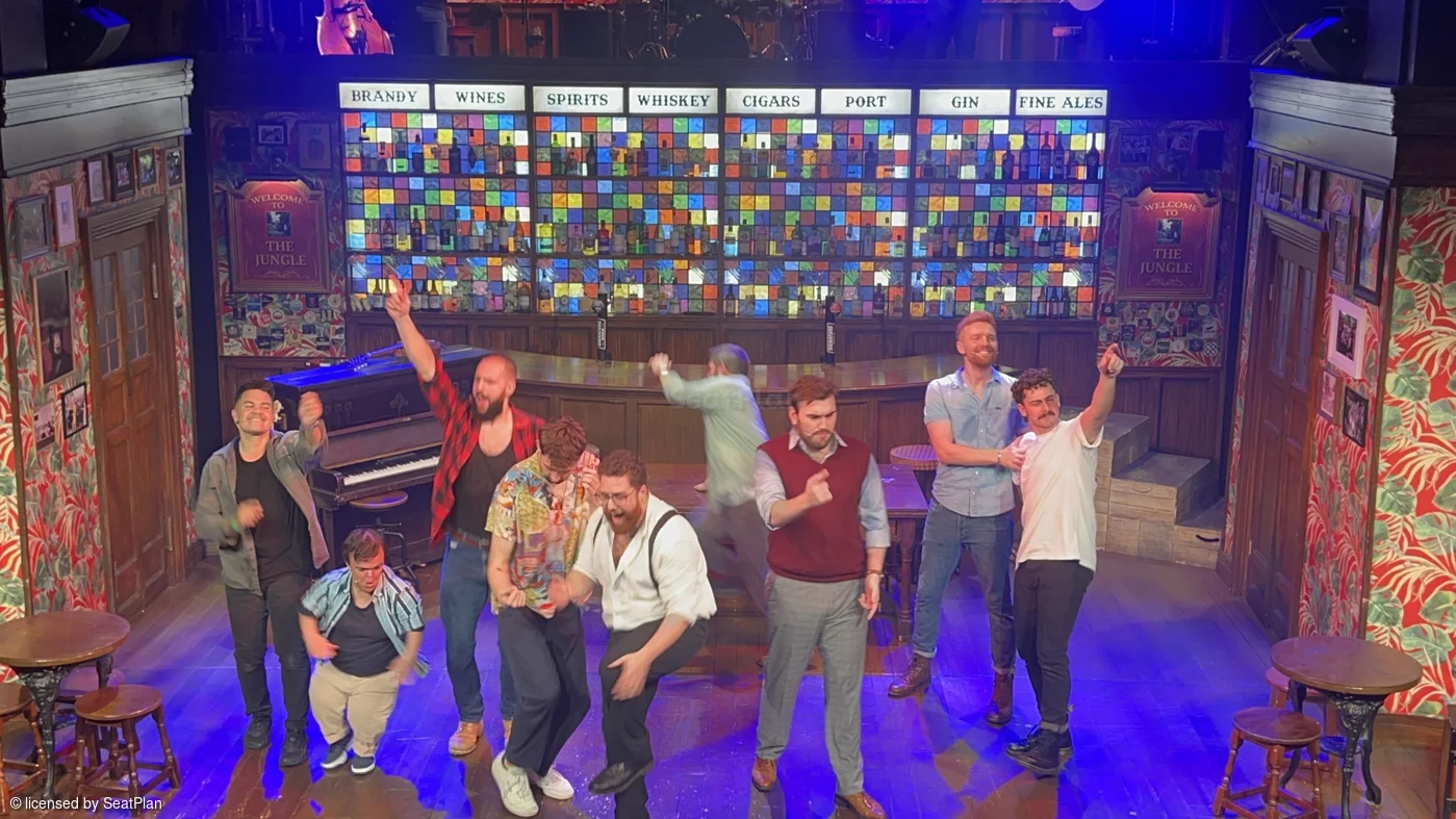 Arts Theatre Circle A9 view from seat photo