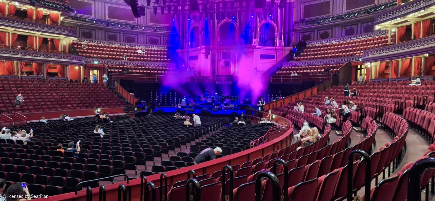 Royal Albert Hall Stalls L 896 view from seat photo