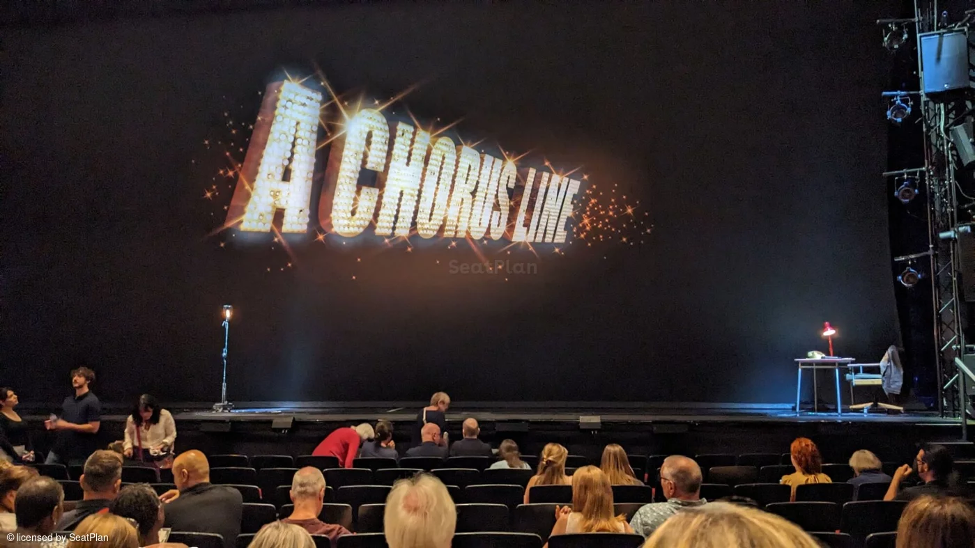 Sadler's Wells Stalls F12 view from seat photo