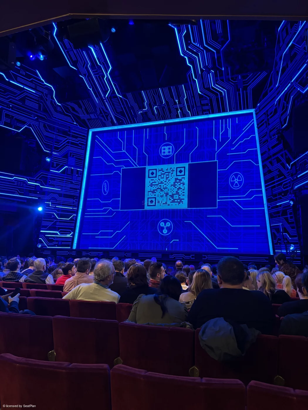 Adelphi Theatre Stalls M12 view from seat photo