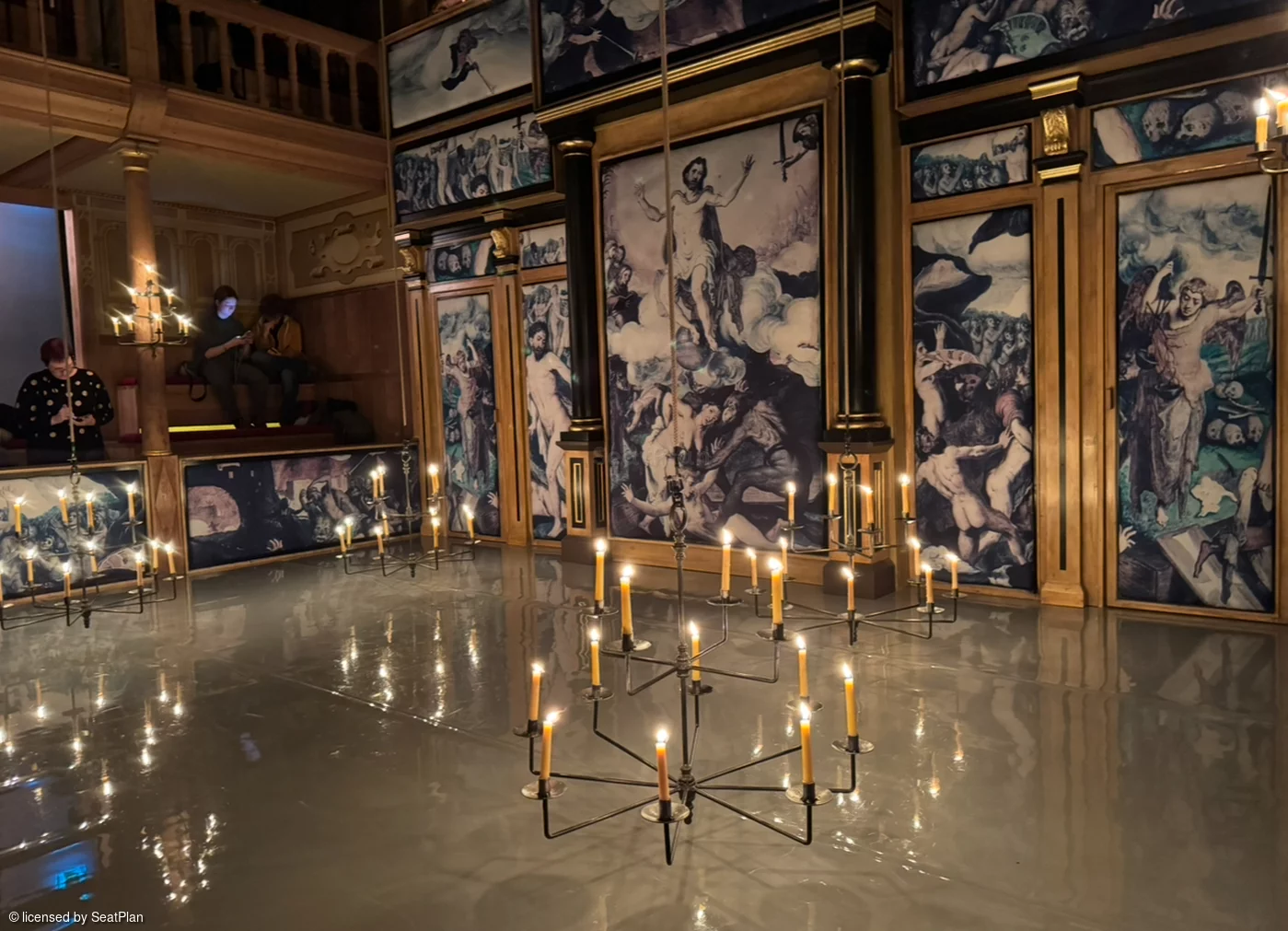 Sam Wanamaker Playhouse Playhouse Lower Gallery A1 view from seat photo