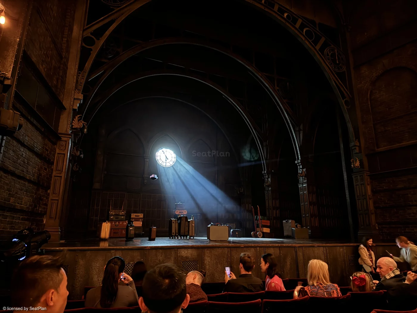 Palace Theatre Stalls E23 view from seat photo