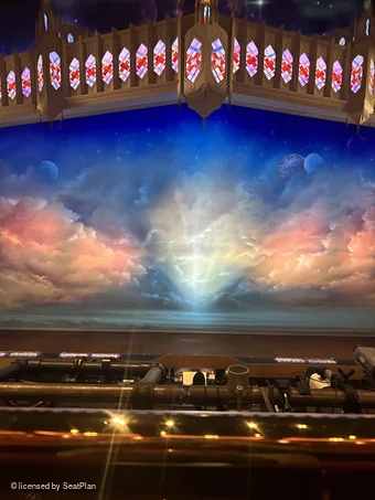 Prince of Wales Theatre Circle A24 view from seat photo