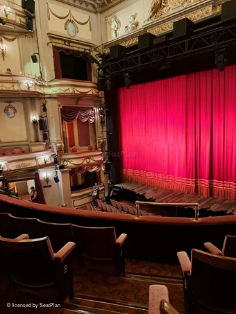 Noel Coward Theatre Royal Circle D4 view from seat photo