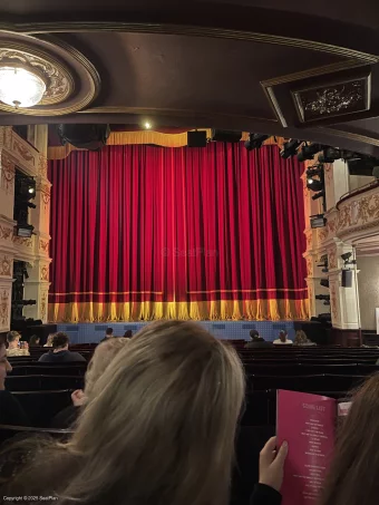 Garrick Theatre Stalls N10 view from seat photo