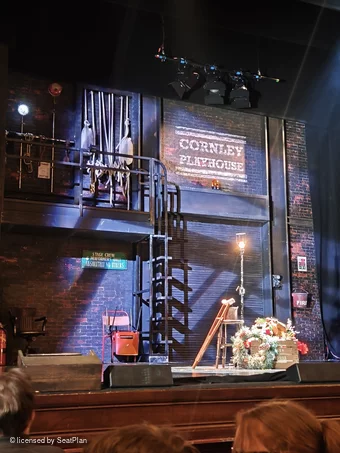 Apollo Theatre Stalls E18 view from seat photo