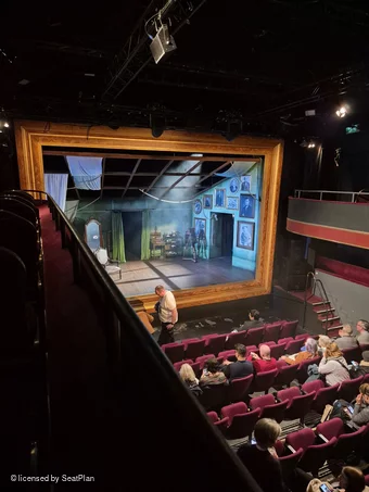 Charing Cross Theatre Balcony Balcony 2 9 view from seat photo