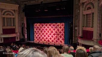 Edinburgh Playhouse Circle E12 view from seat photo
