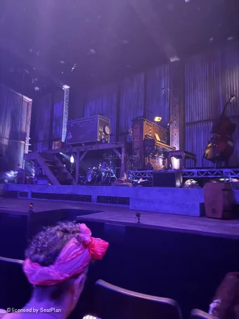 Minetta Lane Theatre Orchestra D3 view from seat photo