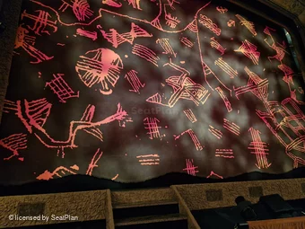 Lyceum Theatre Stalls C31 view from seat photo