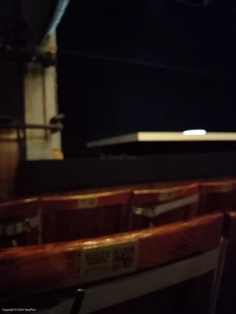 Harold Pinter Theatre Stalls C20 view from seat photo