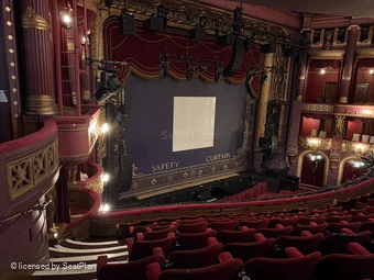 Palace Theatre Circle J45 view from seat photo