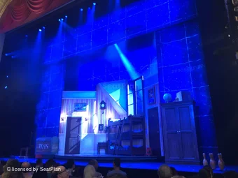 Barrymore Theatre Orchestra E6 view from seat photo