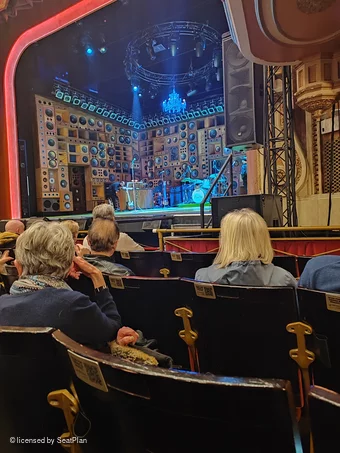 King's Theatre Glasgow Stalls D5 view from seat photo