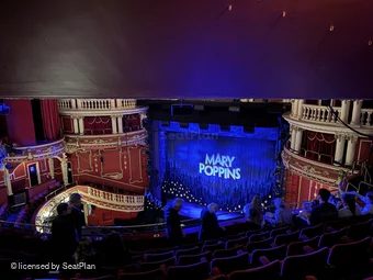 Sunderland Empire Upper Circle H17 view from seat photo