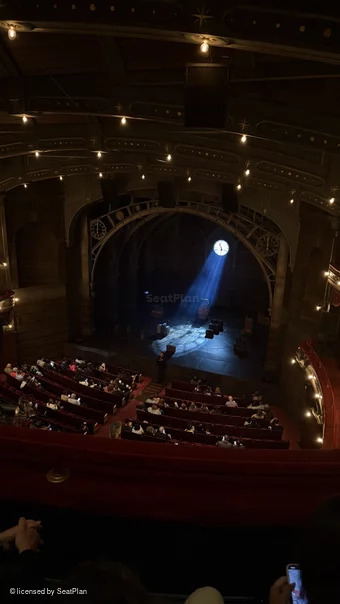 Lyric Theatre Balcony B12 view from seat photo