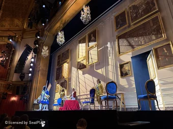 St James Theatre Orchestra D10 view from seat photo
