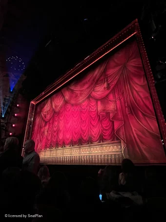 August Wilson Theatre Orchestra D8 view from seat photo