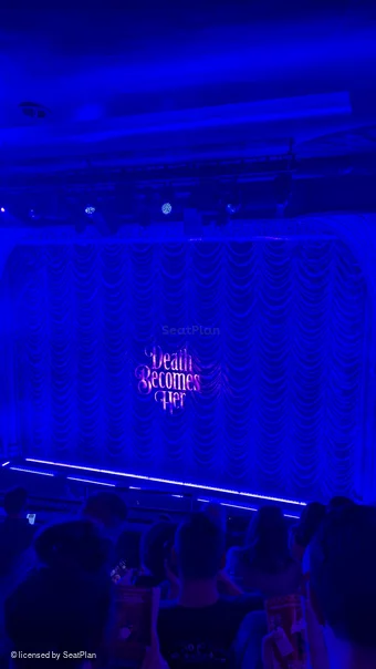 Lunt-Fontanne Theatre Front Mezzanine E6 view from seat photo