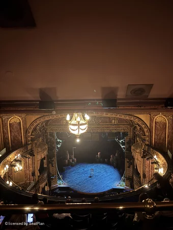 Theatre Royal Haymarket Gallery A5 view from seat photo