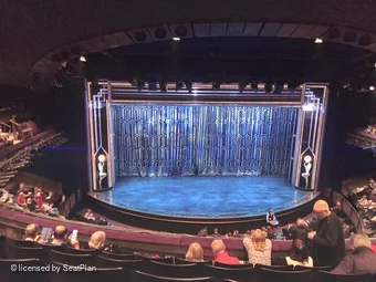 Gillian Lynne Theatre Circle E49 view from seat photo
