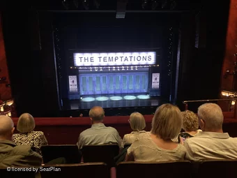 Prince Edward Theatre Dress Circle D18 view from seat photo