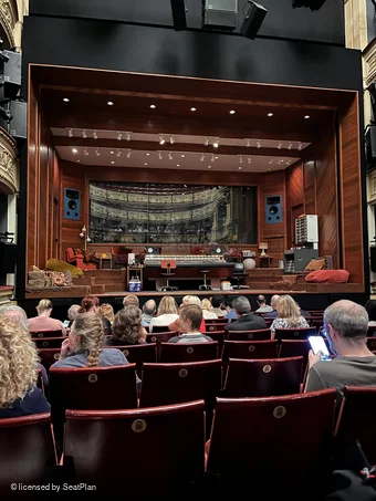 Duke of York's Theatre Stalls H7 view from seat photo