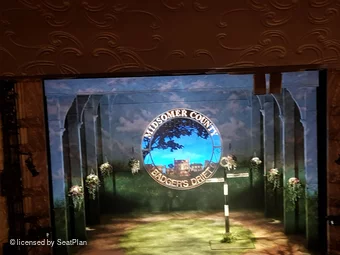 Richmond Theatre Dress Circle H13 view from seat photo