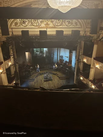 Lyric Theatre Balcony A16 view from seat photo