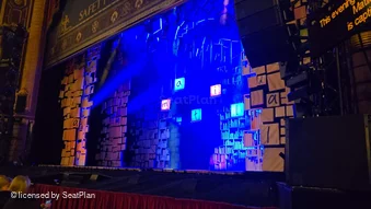 Palace Theatre Stalls B10 view from seat photo