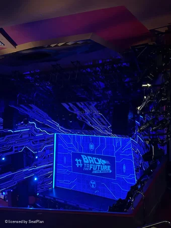 Adelphi Theatre Upper Circle E4 view from seat photo