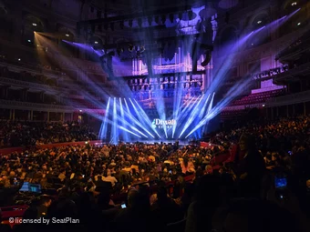 Royal Albert Hall Stalls L 790 view from seat photo