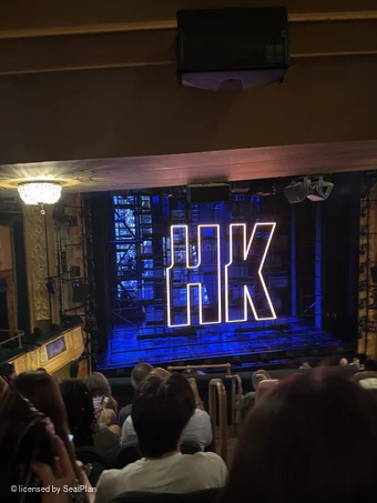 Shubert Theatre Mezzanine G1 view from seat photo