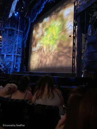 Apollo Victoria Theatre Stalls C10 view from seat photo