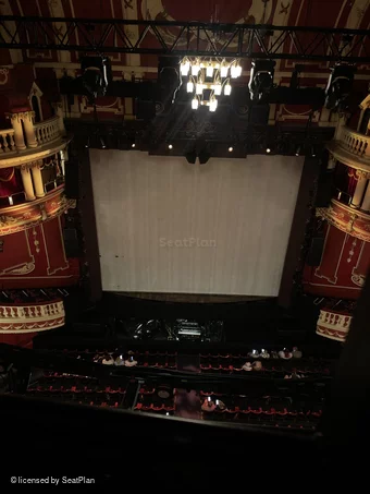 Sunderland Empire Gallery A21 view from seat photo