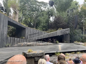 Regent's Park Open Air Theatre Lower Right F43 view from seat photo