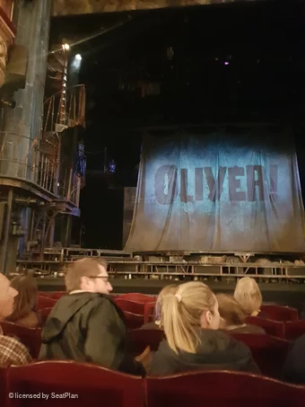 Gielgud Theatre Stalls G16 view from seat photo