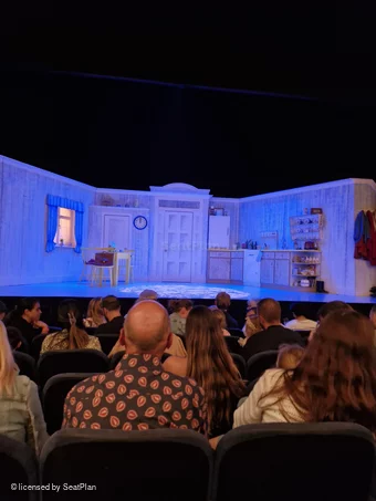 Theatre Royal Haymarket Stalls G13 view from seat photo