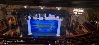 Theatre Royal Drury Lane Balcony K21 view from seat photo