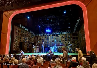 Alexandra Palace Theatre Stalls H6 view from seat photo
