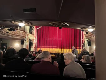 Garrick Theatre Stalls P7 view from seat photo