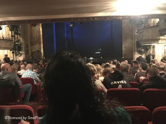 James Earl Jones Theatre Orchestra O6 view from seat photo