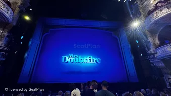 Shaftesbury Theatre Stalls G22 view from seat photo